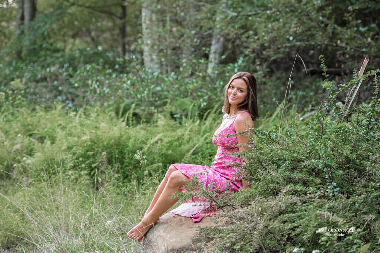 Senior Portrait session in woods by Williamsport Pa Photographer-5