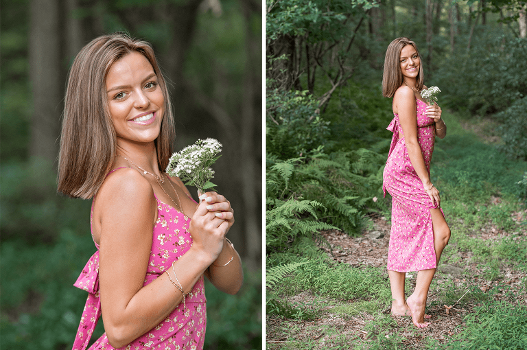 Senior Photos in woods by Williamsport Pa Photographer-2