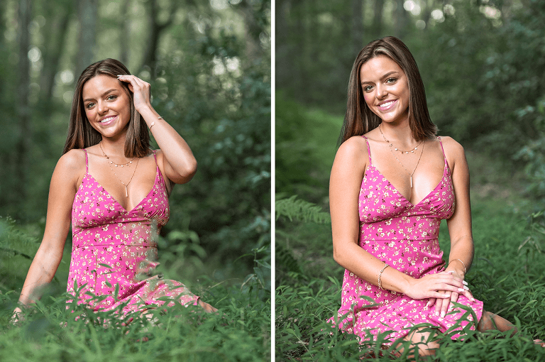 Senior Pics in woods by Williamsport Pa Photographer-2